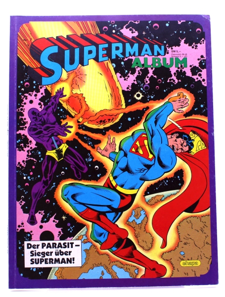 DC Comics Superman Comic Album Nr. 7: Der Parasit - Sieger über Superman! von Ehapa